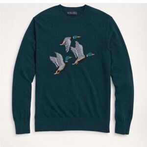 Brooks Brothers Duck Intarsia Sweater